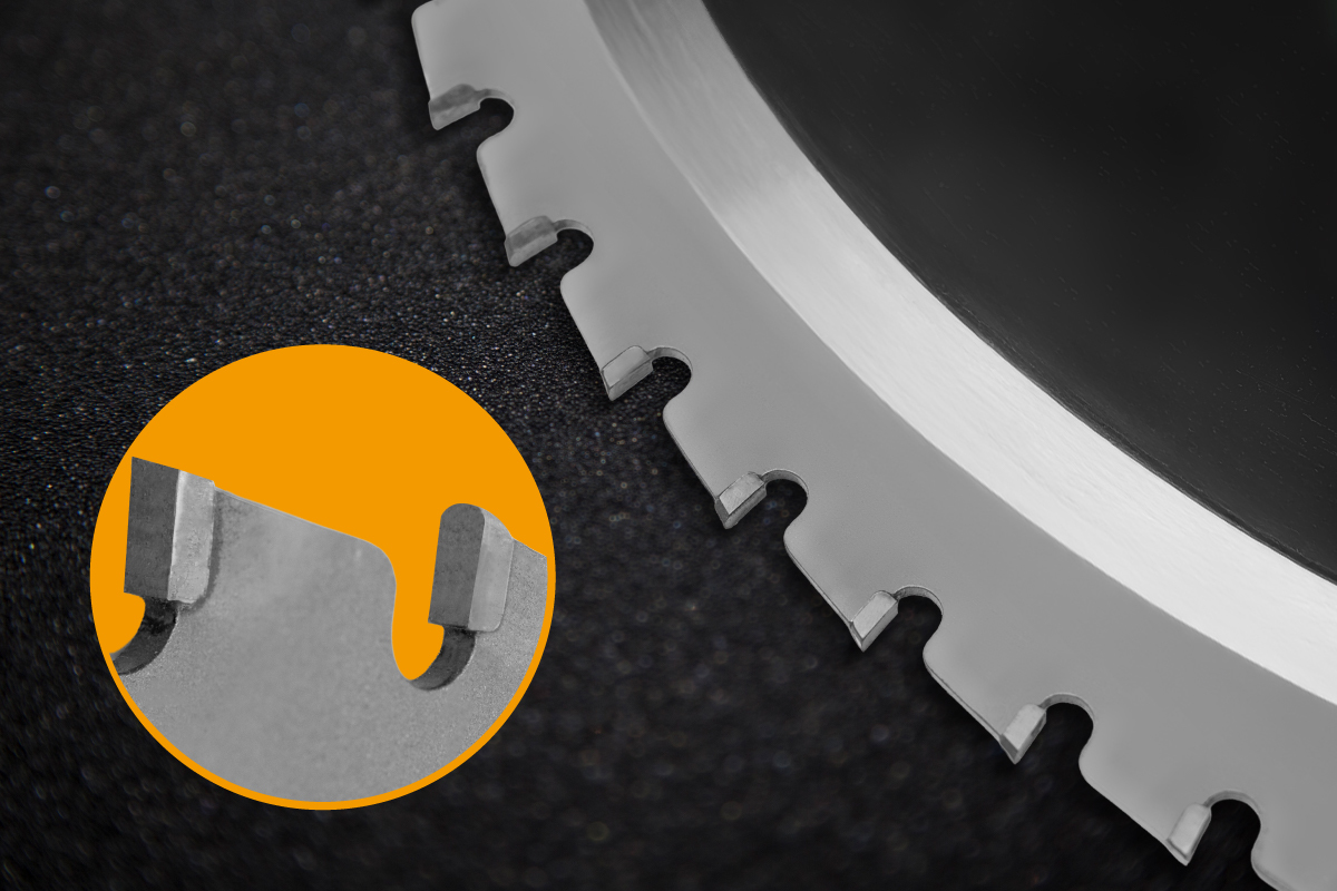 carbide tipped blade for metal chop saw