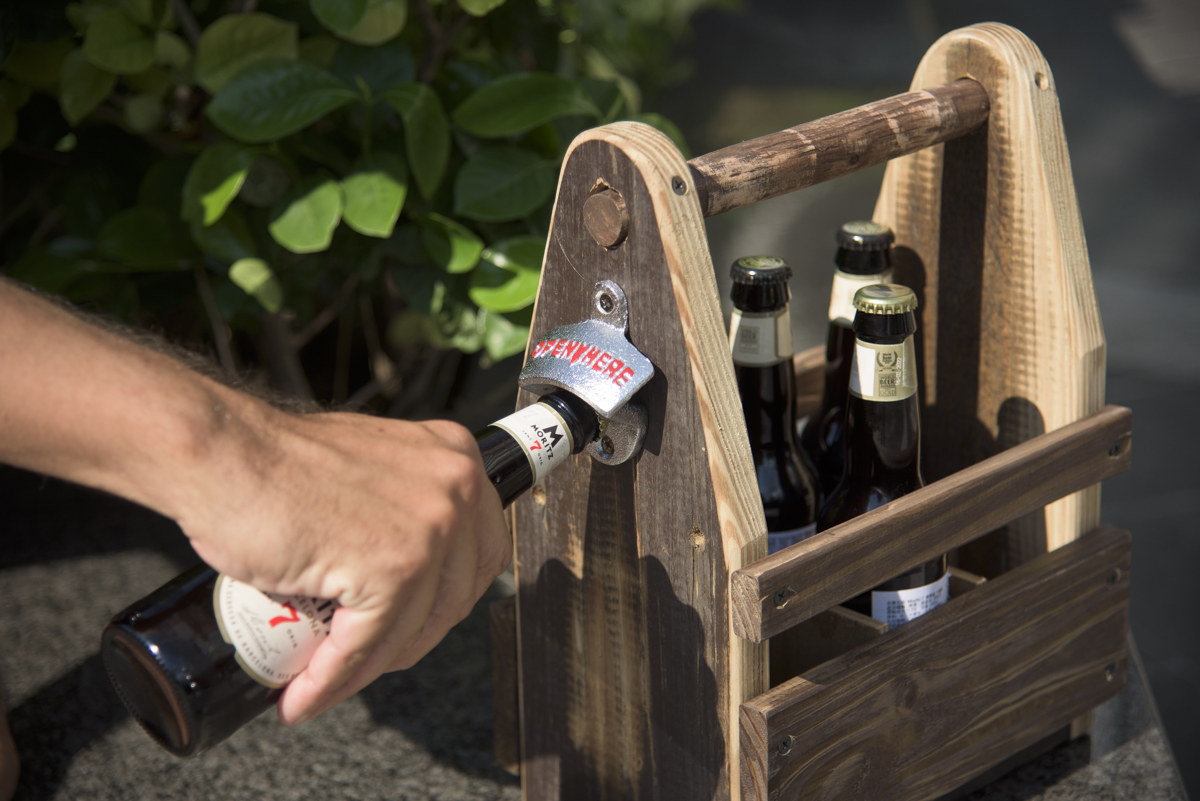 Free Woodworking Project-Beer Caddy | POWERTEC Woodwork Tool & Accessories Wholesaler01