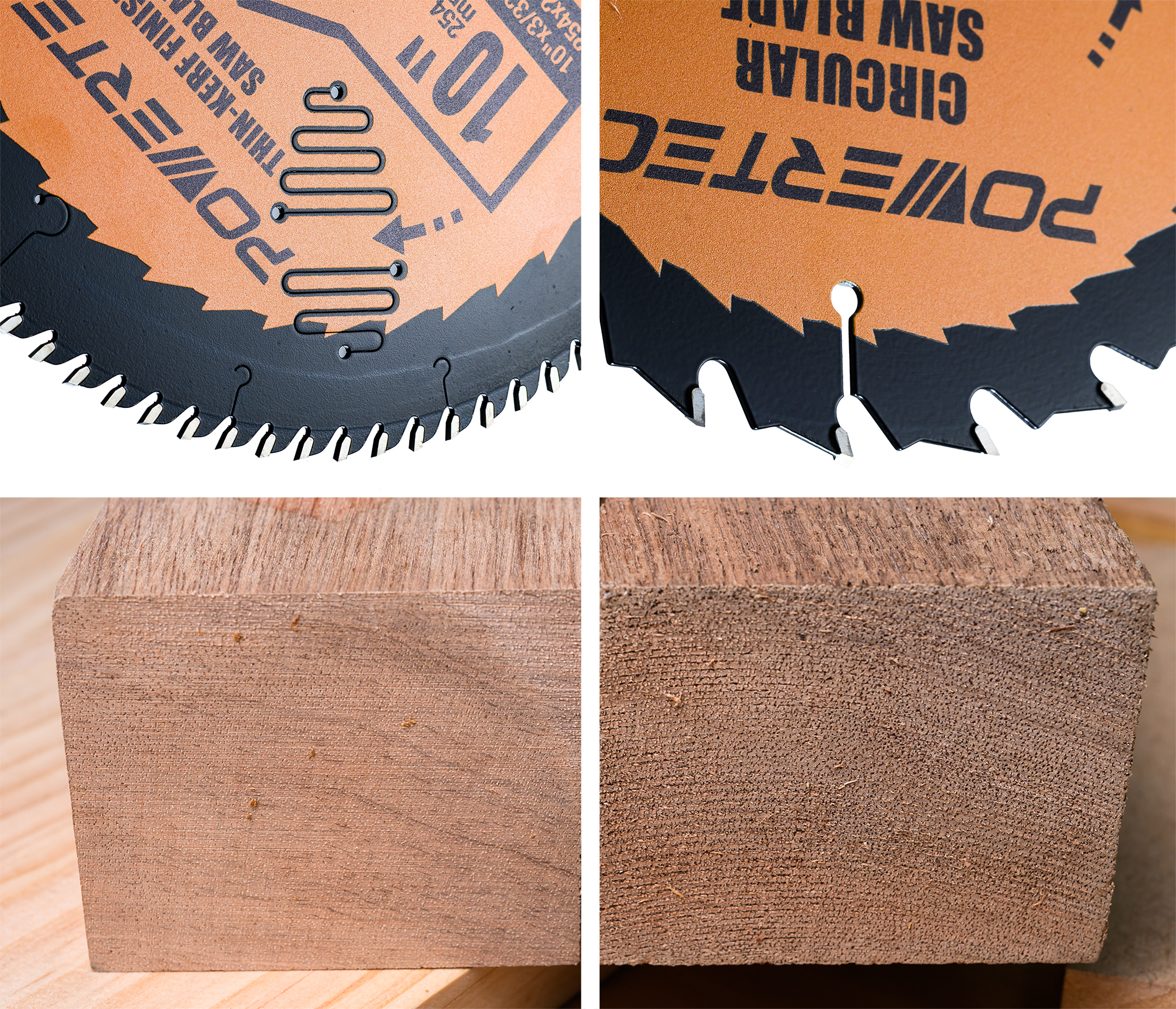 circular saw blade fine cuts vs rough cuts